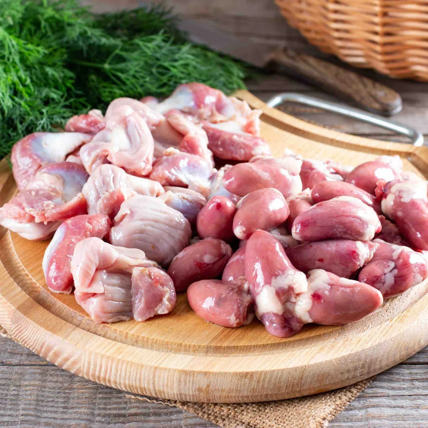 Frozen Chicken Hearts